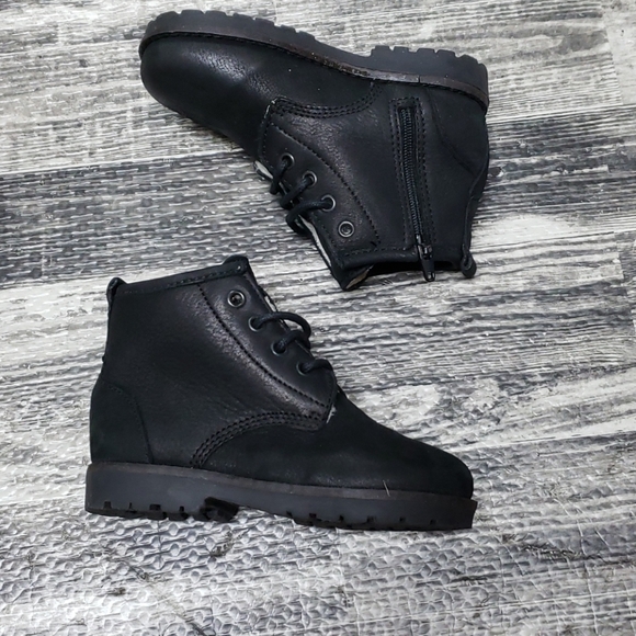 baby black boots